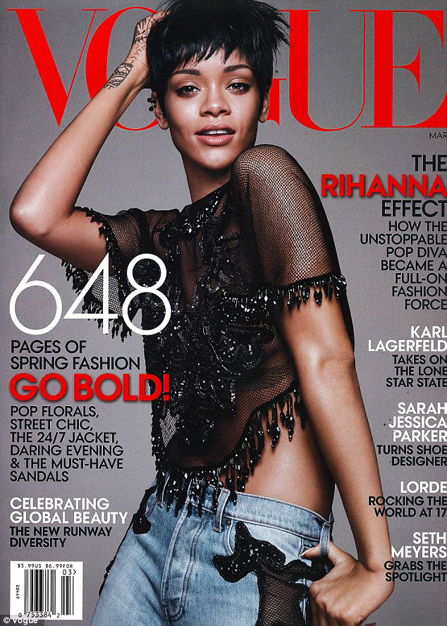 Rihanna, Vogue Rihanna, Vogue